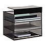 Mind Reader Slide-On Under Desk Metal Front Loading Letter Tray, Letter Size, Black (HUDESK-BLK )~#|#~0E920FA1-8410-4DD4-89CFF51BDF6F005D_sc7