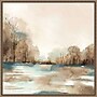 Amanti Art Silent Still Water by Eva Watts Framed Canvas Wall Art Print, 22"W x 22"H (A42678707505)~#|#~0E92758F-3509-4643-A293453CA7488552_sc7