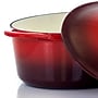 MegaChef Cast Iron 7 Qt. Dutch Oven, Red (937112870M)~#|#~0E950B8D-98F5-44DB-AF88B7E7B50551CE_sc7