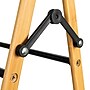 Household Essentials Bamboo V-Shaped Folding Clothes Drying Rack, Black (HE1203)~#|#~0E96D935-3C87-49FC-80792D3BBA5C4FDF_sc7