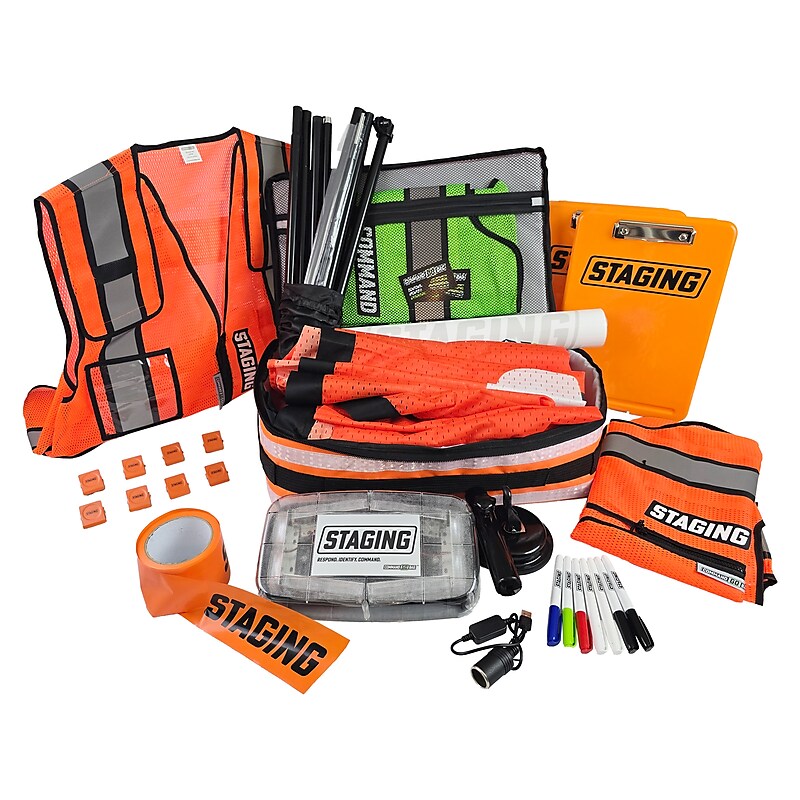 Command GoBag Complete Staging 16-Piece Emergency Preparedness Kit (EICGB-STGO-LRG) image 1