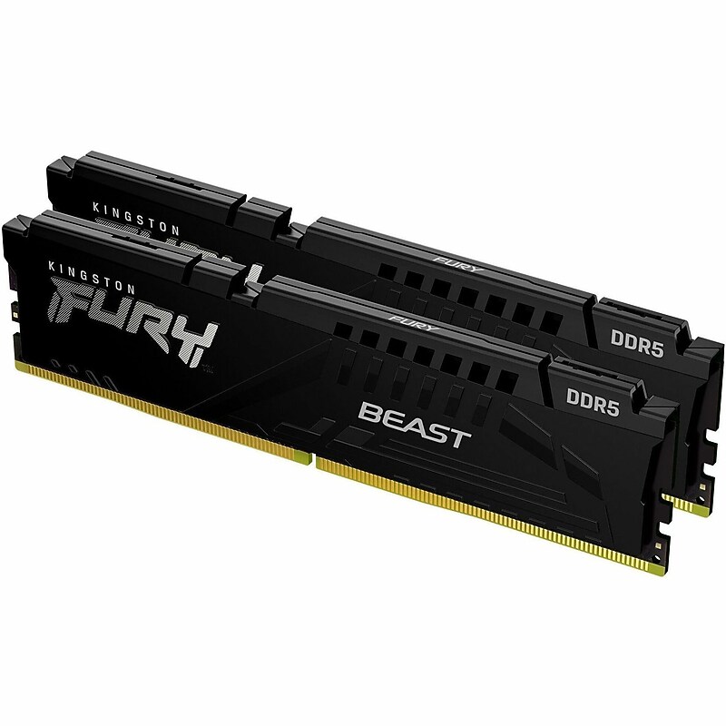 Kingston FURY Beast 32 GB (2 x 16GB) DDR5 SDRAM Memory (KF564C32BBEK2-32) image 1
