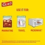 Glad Zipper Freezer Bags, Gallon, 15 Bags/Box (57034)~#|#~0EA4FA31-5307-4268-864DCD8B0CAF2546_sc7