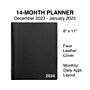 2024 Staples 8" x 11" Four-Person Daily Appointment Book, Black (ST58479-24)~#|#~0EAD7885-DEDB-4506-B1F597797DD7834F_sc7