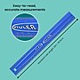 Lockermate Flexi 12" Imperial/Metric Flexible Curves, Poly, Blue (01137-BLUE)~#|#~0EAF6C19-C66E-465A-A9CB65E6247186CF_sc7
