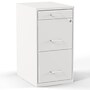 Staples 3-Drawer Mobile Vertical File Cabinet, Letter Size, Lockable, 26.9"H x 14.3"W x 18.9"D, White (ST52144-CC)~#|#~0EB4BED4-7121-475C-955402D7A6E63E5F_sc7