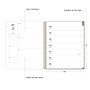 2025-2026 Blue Sky Sincerely Jules Holland Block 8.5" x 11" Weekly & Monthly Planner, Plastic Cover, Multicolored (155336)~#|#~0EB583B6-18F6-49D0-B03F4A33F00349C8_sc7
