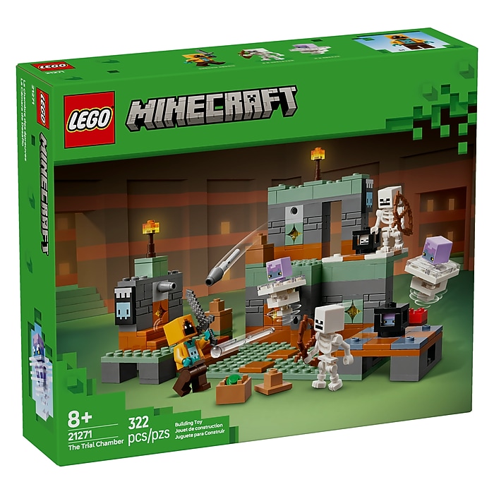 LEGO Minecraft The Trial Chamber, 322 Pieces (21271) Staples
