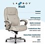 La-Z-Boy Niall AIR Lumbar Pro+ Ergonomic Vegan Leather Executive Big & Tall Chair, 400 lb. Capacity, Beige (60114-BGE)~#|#~0EBB8E4D-6095-46D3-B296C4516DE2FA26_sc7