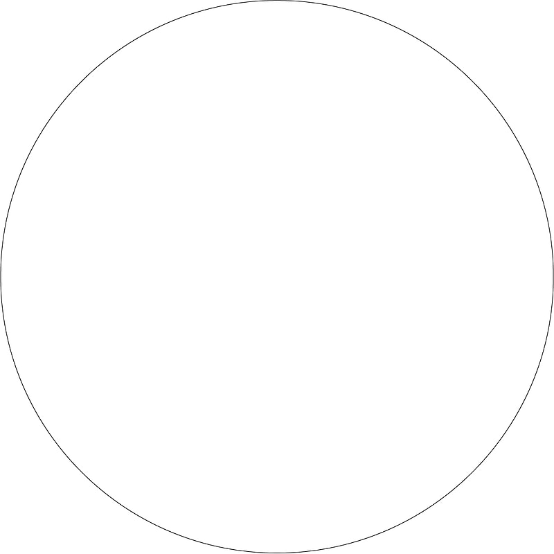 Decker Tape Round Inventory Labels, 3" Dia, White, 1000/Roll (SL6141-WT) image 1