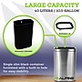 Alpine Industries Stainless Steel Trash Can with Liner, 10.5 Gallon, 2/Pack (ALP470-40L-2PK)~#|#~0EC59D89-2F7F-46C9-A2D46F82EFA2776C_sc7