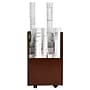 AdirOffice 20-Slot Mobile Roll File, 24.75"H x 15.25"W x 13.25"D, Mahogany (624-MA-KIT1)~#|#~0EC60EDB-3C85-4B19-93FCC88EF2490040_sc7