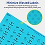 Avery Printable Rectangle Multipurpose Labels, 2/3" x 1-3/4", Bright Blue, 880/Pack (94209)~#|#~0EC8009C-365E-4048-9BDC2C3460C2839A_sc7