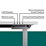 Workplace 2.0 55"W Electric Rectangular Adjustable Standing Desk with Micro Movements, White (WP62092)~#|#~0EC87AB1-545A-4CE1-81AC884E6B580358_sc7