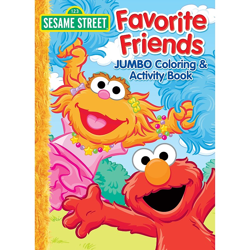 bendon Sesame Street Jumbo Coloring & Activity Book image 1