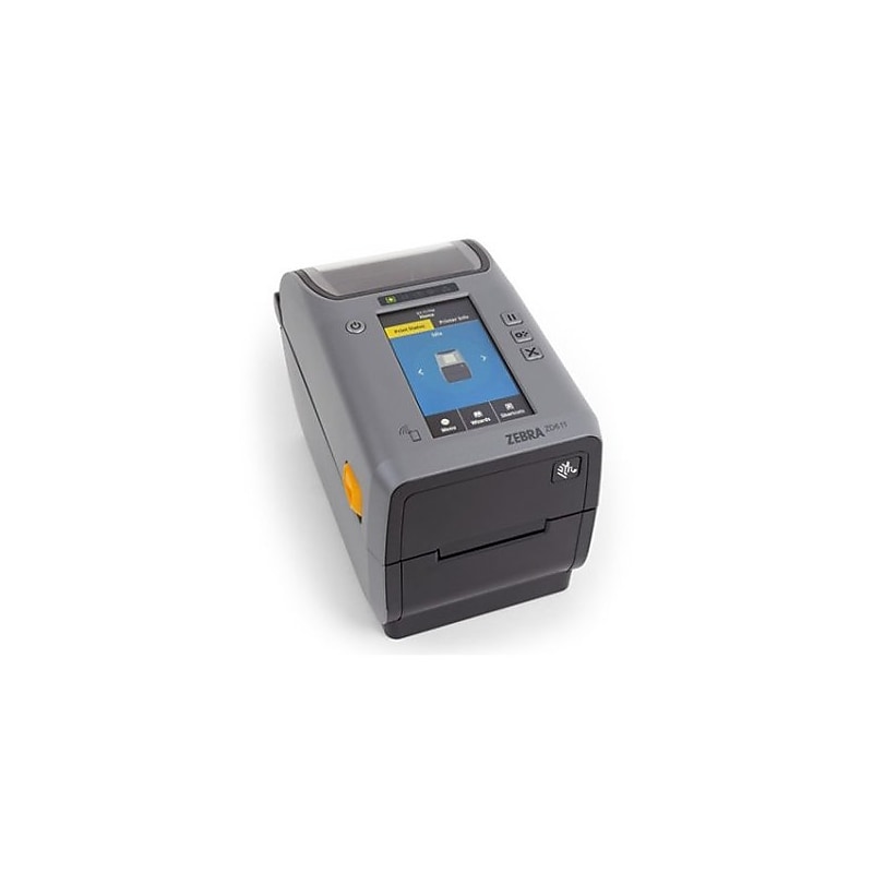 Zebra ZD6A123-T01Q01EZ Thermal Transfer/Desktop Printer, USB Ethernet Wi-Fi 6 Bluetooth 5.3, Gray image 1