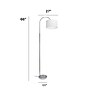 Creekwood Home Vista 66" Brushed Nickel Floor Lamp with Drum Shade, White (CWF-3006-WH-LB)~#|#~0ED03EF0-D783-4020-913B27CEAE9C32C1_sc7