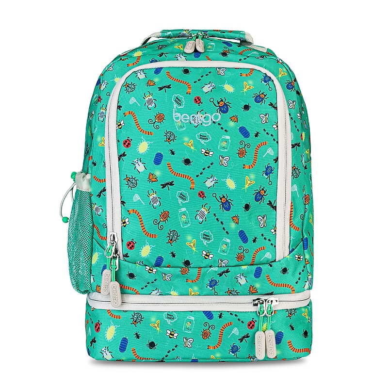 bentgo 2-in-1 Kids Bug Buddies Laptop Backpack, Large (BGBKPAK-BUG) image 1