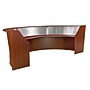 Regency Marque 144"W Curved Reception Desk Workstation, Cherry (77313CH)~#|#~0ED5AC64-A793-4440-A6476BE47050C891_sc7