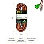 GoGreen Power 25' Indoor/Outdoor Extension Cord, 16 AWG, Orange (GG-13725)~#|#~0ED8A507-8F6E-40D4-8B9F3D0CE6134DEA_sc7