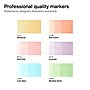 Winsor & Newton Promarker Dual-Tip Alcohol Based Marker, Pastel Tones, 6/Pack (WNX0290113)~#|#~0ED9EC85-4885-4755-92DEDC364A356664_sc7