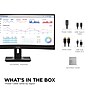 ViewSonic Ergonomic 34" Curved 100Hz LED Monitor, Black (VG3456C)~#|#~0EDBABFB-7732-405A-AABCB3599979A8C8_sc7