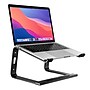 Staples TECH 11.2" x 10.2" Aluminum Laptop Stand, Black (ST62654)~#|#~0EDCBEB2-E8C3-4637-8D9FE0A1988A66C7_sc7