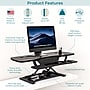 VersaDesk PowerPro 48"W Electric Adjustable Standing Desk Converter, Black (SP7644824-00-01)~#|#~0EDDFC7E-5814-4C8C-92FEC76ADD57F330_sc7