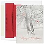 Masterpiece Studios Holiday Collection Cardinal Tree Christmas Cards with Envelopes, 7.8" x 5.6", 15/Pack (978200)~#|#~0EE09F22-CFEE-4EDA-8112FED75E0247D4_sc7