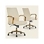 Thomasville Furniture Jolie Ergonomic Fabric Swivel Desk Chair, Cream (60068-CRM)~#|#~0EE5407B-0E92-4B31-A65E5259DBCF482B_sc7