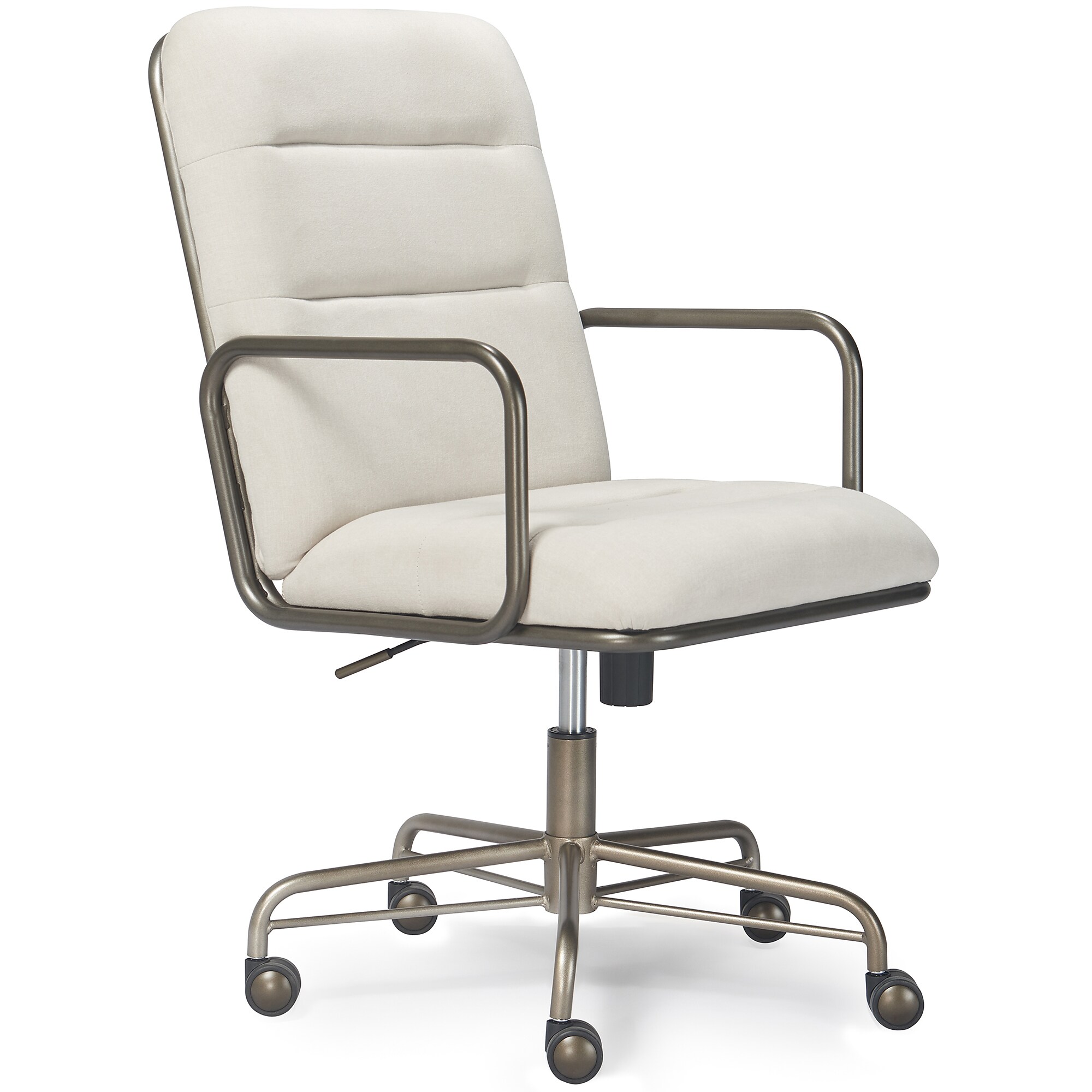 Finch Franklin Bonded Leather Computer and Desk Chair, Cream White (CHR10060D) Simolary simolary.com