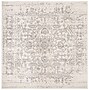 Safavieh Madison Collection 4' x 4' Square Indoor Area Rug, Machine Made, Silver/Ivory (MAD603G-4SQ)~#|#~0EE89DD0-768B-4A50-9B3B88449763774A_sc7