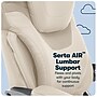 Serta Works Bryce Ergonomic Bonded Leather Swivel Executive Chair, Cream (43807B)~#|#~0EEA82BB-DD47-43D1-AD165B91C7DEEBA8_sc7