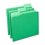 Staples File Folders, 1/3-Cut Tab, Letter Size, Green, 24/Pack (22948-US)~#|#~0EEC6D50-2DA6-424D-982FD4AB45D4241D_sc7