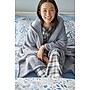 L.L.Bean Cozy Chenille Wearable Throw, Shadow Blue (1000248698)~#|#~0EF02AE3-F907-46E7-B3216BAFA5AB3E62_sc7