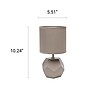 Creekwood Home Geometric 10.24" LED Table Lamp, Grey (CWT-1016-GY)~#|#~0EFB104F-B9CE-4DB1-B89CB67B798487A2_sc7