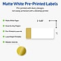 Avery Laser/Inkjet Rectangle Multipurpose Labels, 1" x 2-5/8", White, 160/Pack (S00D1N)~#|#~0F0469BE-1F65-4724-A271A6C279474470_sc7