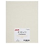 JAM Paper Parchment 65 lb. Cardstock Paper, 8.5" x 11", Light Brown, 50 Sheets/Pack (96700100)~#|#~0F0705C9-4BB1-40DC-9FC8D74E97FE56D9_sc7