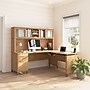 Bush Home Somerset 72W L-Shaped Sit to Stand Desk with Hutch, Maple Cross (SET015MC)~#|#~0F0DC39F-EB99-4F43-9AD5B93BCE1B427C_sc7