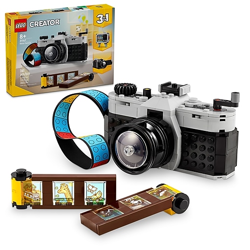 LEGO Creator Retro Camera 3-In-1, 261 Pieces (31147) | Staples