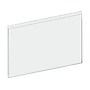 Azar Sign Holder, 17" x 11.75", Horizontal, Wall Mounted, Clear, Acrylic, 2/Pack (162709-2PK)~#|#~0F181137-5D9B-44E4-AFDE8C869EDD1980_sc7