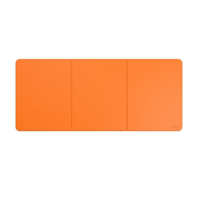 Function101 WorkPad Anti-Slip Polyurethane Desk Pad, 31" x 13.4", Orange (F101-WPAO1) image 1