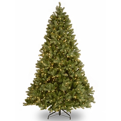 4.5ft. Pre-Lit Downswept Douglas Fir Artificial Christmas Tree, LED Lights - Thumbnail 3