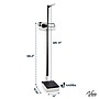 Viva Comfort ME904 ADIME904-02-MK Physician Scale, White, 440 lbs. Capacity ~#|#~0F1F3AD9-2C97-4FC1-9D6F54AF9A46158B_sc7