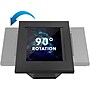 Mount-It! Adjustable Anti-Theft iPad Countertop Stand/Wall Mount, Black (MI-3775B_G10)~#|#~0F22D66B-42C5-45A0-9ED2001CBFC3A968_sc7