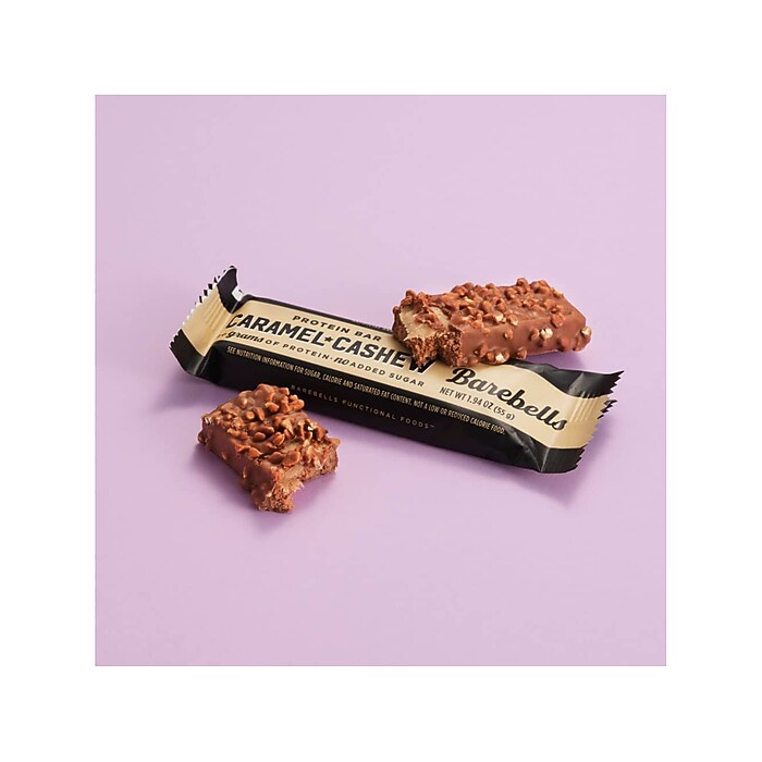 Barebells Caramel Cashew Protein Bar, 1.94 oz., 12 Bars/Box (B1022