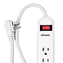 RAYOVAC 6-Outlet Surge Protector, 1.5-ft. Cord, 1,000-Joules, White (HM-PS-170)~#|#~0F2DB35A-00AB-47C6-845FEC6FA5EB5E4E_sc7