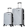 TUCCI VOYAGE Vertice Hardside Spinner Luggage Set, TSA Checkpoint Friendly, Silver (V0001-02PC-SLV)~#|#~0F2E4C03-D126-40F3-A2EE18ECB797AF73_sc7