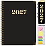 2027 Excello Brands 9" x 11" Weekly & Monthly Standard Planner, Paperboard Cover, Black/Gold (FSHN-CY27-8511-12)~#|#~0F331322-2CD2-4F2C-B45A9FEA4ABBDAE6_sc7