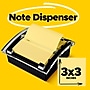 Post-it Pop-up Notes Dispenser for 3" x 3" Notes, Black/Clear (DS330-BK)~#|#~0F33C4EA-E7DC-4568-97847AF064B6E1BA_sc7